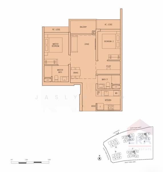 The Botany at Dairy Farm, 3 Dairy Farm Walk, 2 Bedrooms, 743 sqft, Condominium For Sale, by Jaslyn Tio, 500158093 - PropertyGuru.com.sg