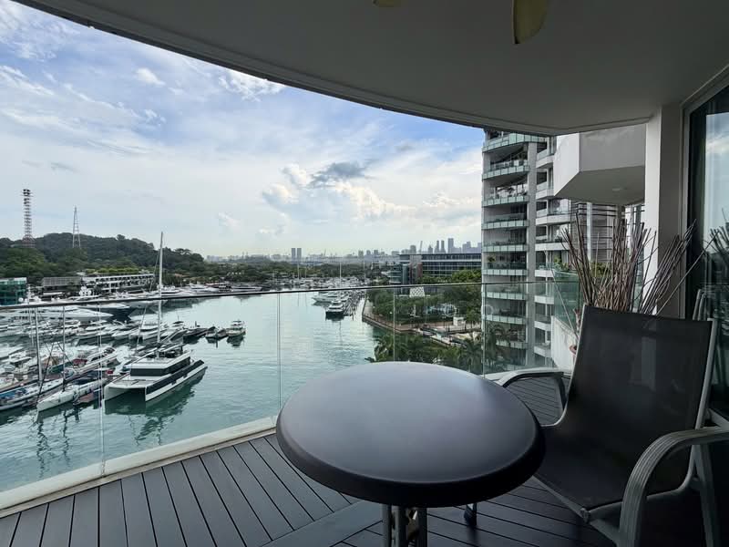 The Oceanfront @ Sentosa Cove, 293 Ocean Drive, 3 Bedrooms, 1,711 sqft, Condominium For Sale, by Maxim Loo, 500158129 - Balcony - PropertyGuru.com.sg