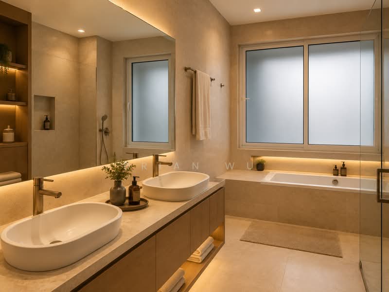 Kelulut Hill, Kelulut Hill, 6 Bedrooms, 5,550 sqft, Terraced House For Sale, by Brian Wu, 500158137 - Bathroom ID Photo - PropertyGuru.com.sg