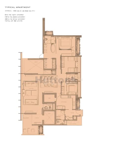 The Boulevard Residence, 6 Cuscaden Walk, 3 Bedrooms, 2,034 sqft, Condominium For Sale, by Jonathan Phay, 500158138 - PropertyGuru.com.sg