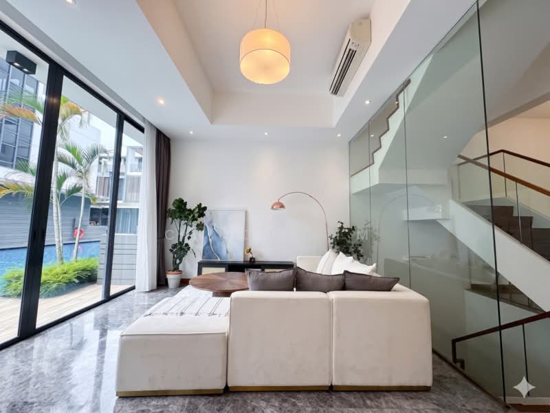 Alana, Sunrise Terrace, 4 Bedrooms, 3,358 sqft, Terraced House For Sale, by Chloe Lim, 500158184 - Living Room - PropertyGuru.com.sg