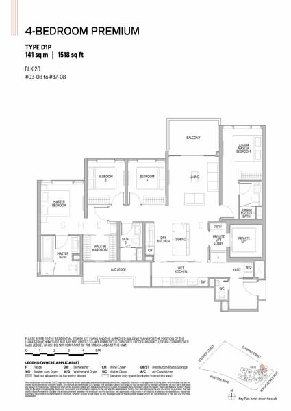 Union Square Residences, 28 Havelock Road,, 4 Bedrooms, 1,518 sqft, Condominium For Sale, by Sherry Yeo, 500158185 - PropertyGuru.com.sg