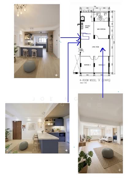 294 Choa Chu Kang Avenue 2, 294 Choa Chu Kang Avenue 2, 3 Bedrooms, 1,098 sqft, HDB Flat For Sale, by Joe Ng Xu Hong 黄緒汯, 500158187 - PropertyGuru.com.sg