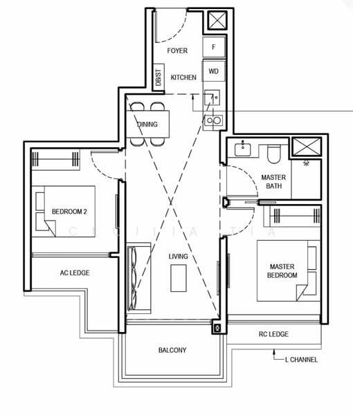 Grand Dunman, 18 Dunman Road, 2 Bedrooms, 667 sqft, Condominium For Sale, by Cecilia Tia, 500158198 - PropertyGuru.com.sg