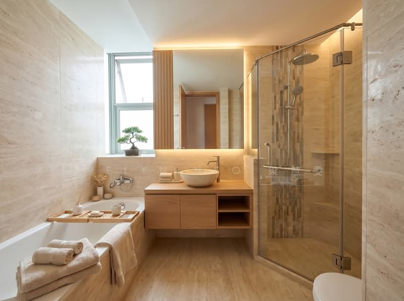 Tanamera Crest, 10 Pari Dedap Walk, 3 Bedrooms, 1,173 sqft, Condominium For Sale, by Evelyn Neo 梁慧雯, 500158226 - Artist Impression: Master Bathroom - PropertyGuru.com.sg