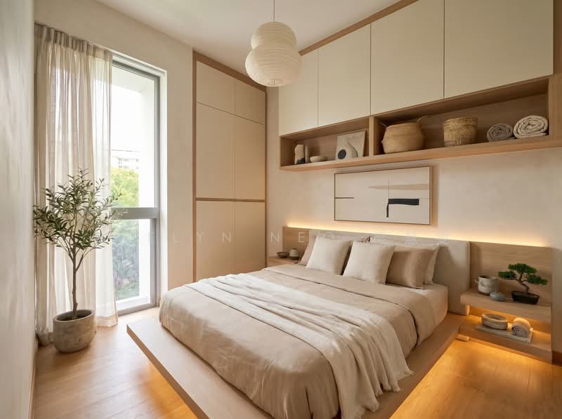 Tanamera Crest, 10 Pari Dedap Walk, 3 Bedrooms, 1,173 sqft, Condominium For Sale, by Evelyn Neo 梁慧雯, 500158226 - Artist Impression: Bedroom/Study - PropertyGuru.com.sg