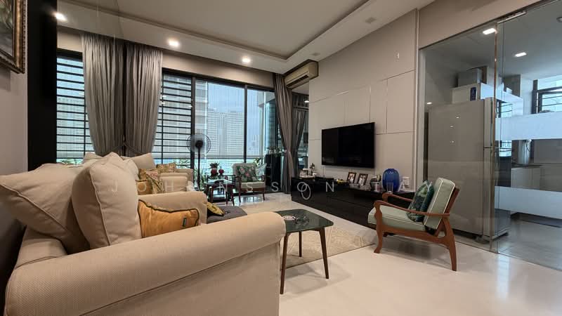 The Citrine, 18 Jalan Datoh, 2 Bedrooms, 958 sqft, Apartment For Rent, by Johansson Tay, 500158259 - Living Room - PropertyGuru.com.sg