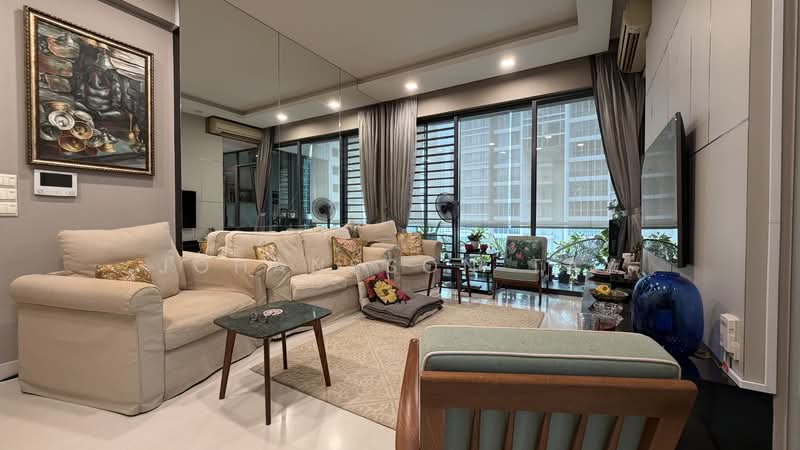 The Citrine, 18 Jalan Datoh, 2 Bedrooms, 958 sqft, Apartment For Rent, by Johansson Tay, 500158259 - Living Room - PropertyGuru.com.sg