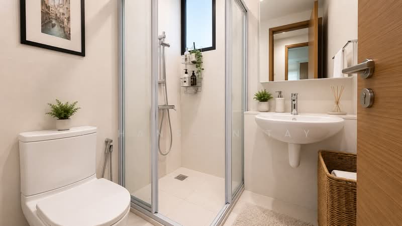The Citrine, 18 Jalan Datoh, 2 Bedrooms, 958 sqft, Apartment For Rent, by Johansson Tay, 500158259 - Bathroom - PropertyGuru.com.sg