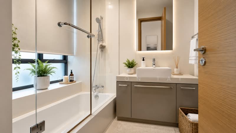 The Citrine, 18 Jalan Datoh, 2 Bedrooms, 958 sqft, Apartment For Rent, by Johansson Tay, 500158259 - Bathroom - PropertyGuru.com.sg