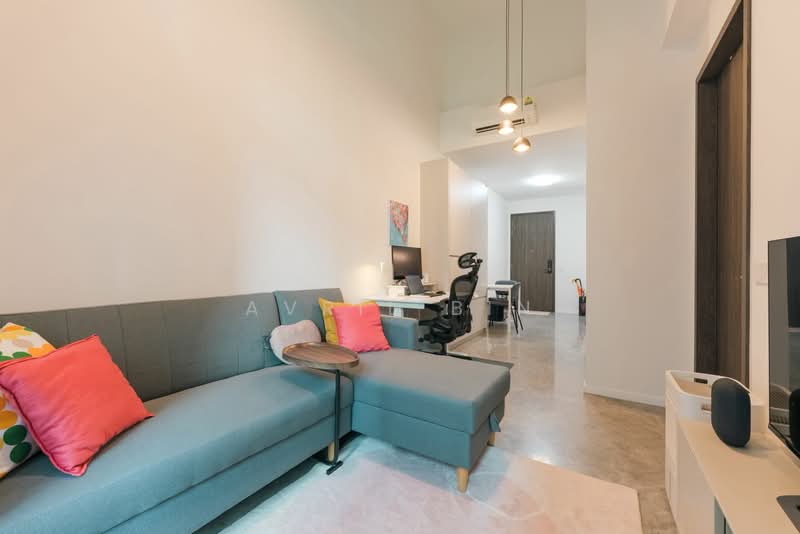 The M, 30 Middle Road, 1 Bedroom, 463 sqft, Condominium For Sale, by Avril Bin, 500158266 - Living Room - PropertyGuru.com.sg