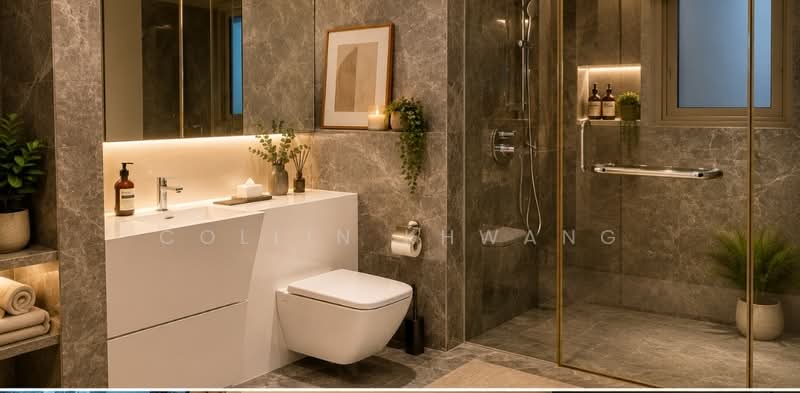 Cairnhill Nine, 15 Cairnhill Road, 2 Bedrooms, 743 sqft, Condominium For Sale, by Collin Khwang, 500158286 - Bathroom - PropertyGuru.com.sg
