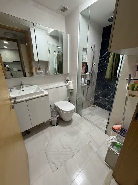 The Scala @ Lorong Chuan, 130 Serangoon Avenue 3, 1 Bedroom, 474 sqft, Condominium For Sale, by Catherine Lim, 500158299 - Bathroom - PropertyGuru.com.sg