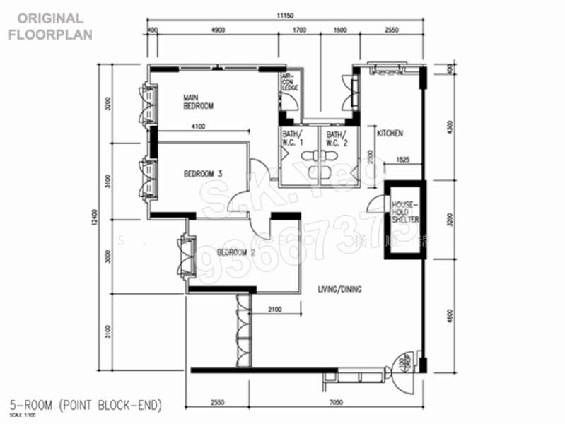 173D Punggol Field, 173D Punggol Field, 3 Bedrooms, 1,184 sqft, HDB Flat For Sale, by S. K. Yeo 杨顺锦, 500158320 - PropertyGuru.com.sg