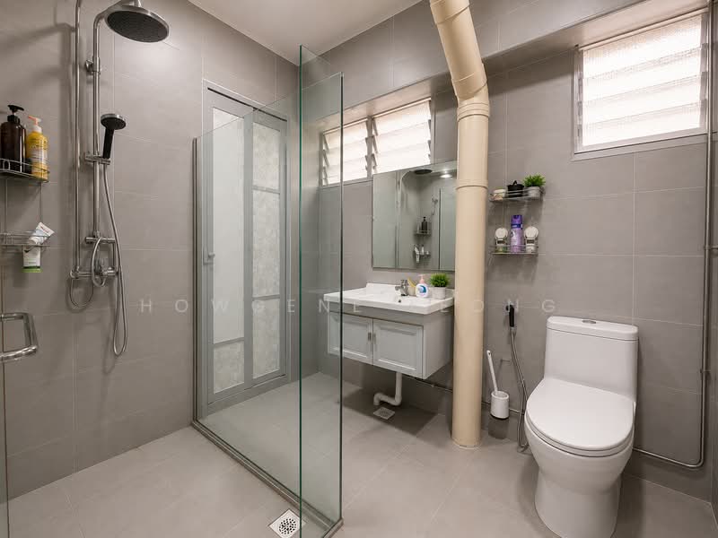 302 Woodlands Street 31, 302 Woodlands Street 31, 4 Bedrooms, 1,421 sqft, HDB Flat For Sale, by Howgene Leong, 500158375 - Bathroom - PropertyGuru.com.sg