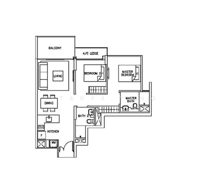 Ripple Bay, 4 Pasir Ris Link, 2 Bedrooms, 775 sqft, Condominium For Sale, by Tanya Yang, 500158437 - PropertyGuru.com.sg