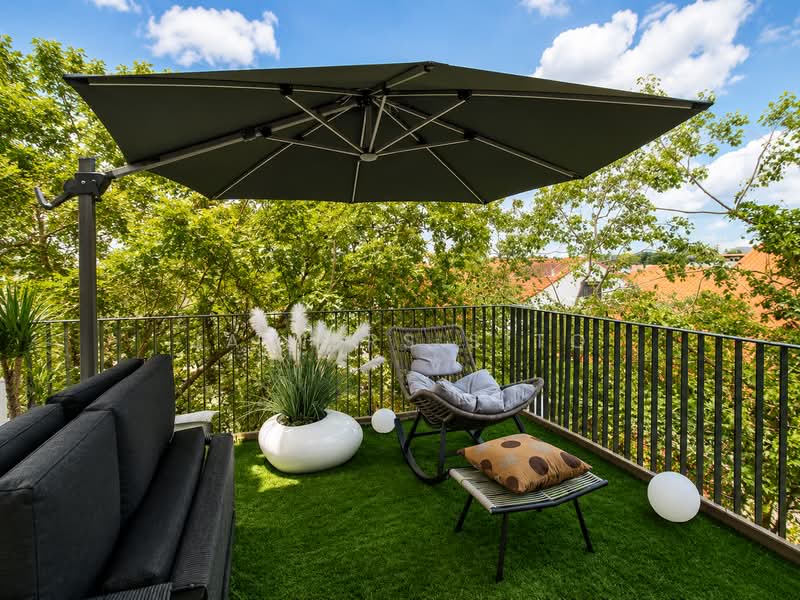 Alana, Sunrise Terrace, 4 Bedrooms, 3,197 sqft, Terraced House For Sale, by Javiers Sito, 500158458 - Balcony - PropertyGuru.com.sg