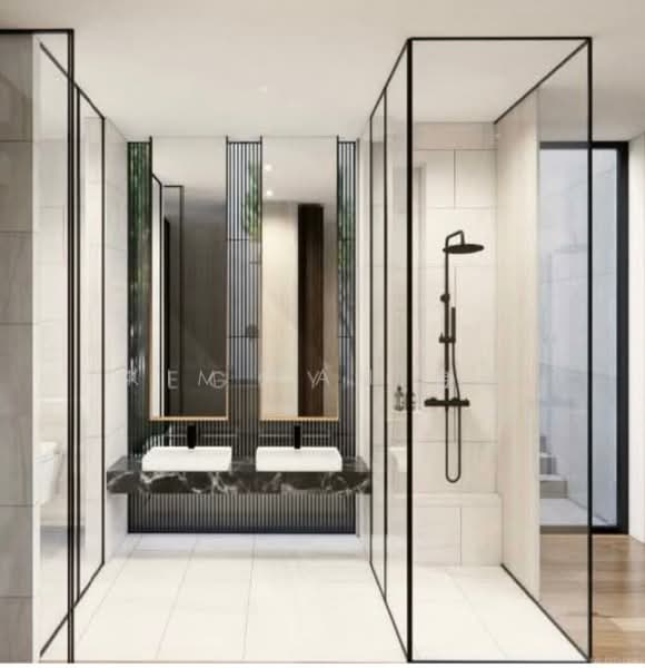Brand New with Lift and Pool, basement to park 5 cars, Walk to Stevens MRT, call 8130 3636 for details, 6 Bedrooms, 8,500 sqft, Semi-Detached House For Sale, by Kim Yan 金燕, 500158531 - Bathroom - PropertyGuru.com.sg