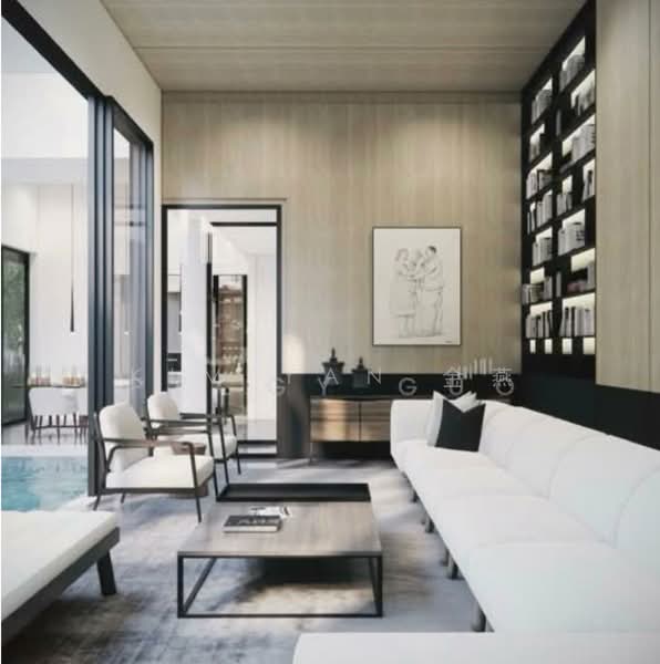 Brand New with Lift and Pool, basement to park 6 cars, grand living hall with super high ceiling, Walk to Stevens MRT, call 8130 3636 for details, 6 Bedrooms, 8,500 sqft, Semi-Detached House For Sale, by Kim Yan 金燕, 500158531 - PropertyGuru.com.sg