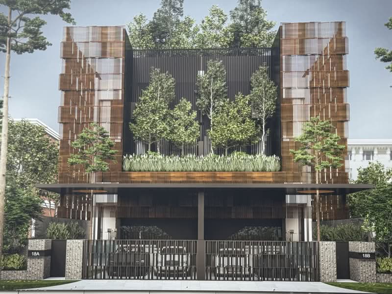Brand New with Lift and Pool, basement to park 6 cars, grand living hall with super high ceiling, Walk to Stevens MRT, call 8130 3636 for details, 6 Bedrooms, 8,500 sqft, Semi-Detached House For Sale, by Kim Yan 金燕, 500158531 - Exterior - PropertyGuru.com.sg