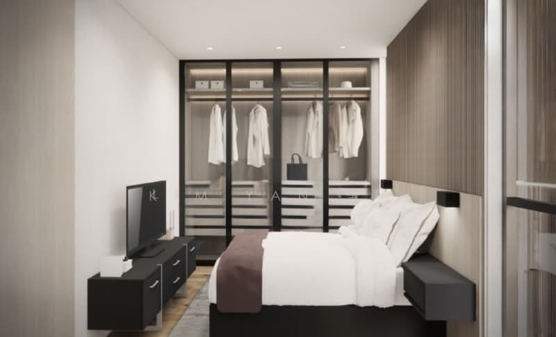 Brand New with Lift and Pool, grand living hall with super high ceiling, Walk to Stevens MRT, call 8130 3636 for details, 6 Bedrooms, 8,500 sqft, Semi-Detached House For Sale, by Kim Yan 金燕, 500158531 - Bedroom - PropertyGuru.com.sg