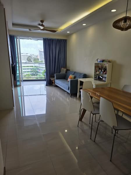 1 Canberra, 15 Canberra Drive, 3 Bedrooms, 1,044 sqft, Executive Condominium For Sale, by Ku Jit Hon (Philip), 500158577 - Living Room - PropertyGuru.com.sg