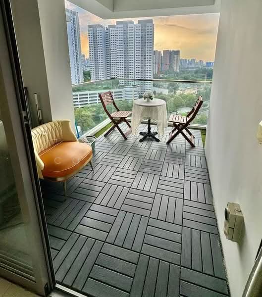 Beacon Heights, 8 Mar Thoma Road, 2 Bedrooms, 667 sqft, Condominium For Rent, by Coco Wang 王亚青, 500158580 - Balcony - PropertyGuru.com.sg