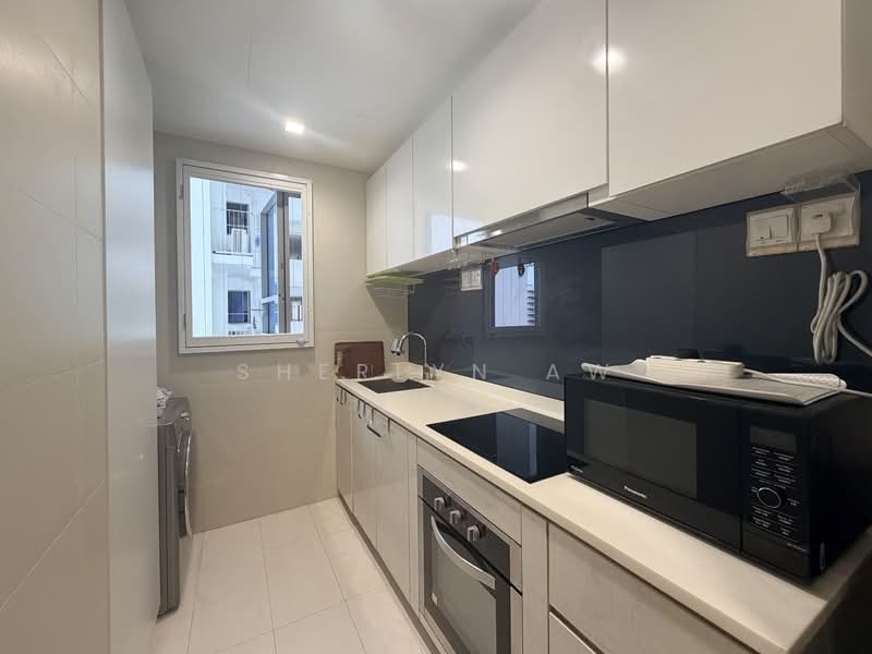 The Santorini, Tampines Street 86, 2 Bedrooms, 753 sqft, Condominium For Rent, by Sherlyn Aw, 500158650 - Kitchen - PropertyGuru.com.sg