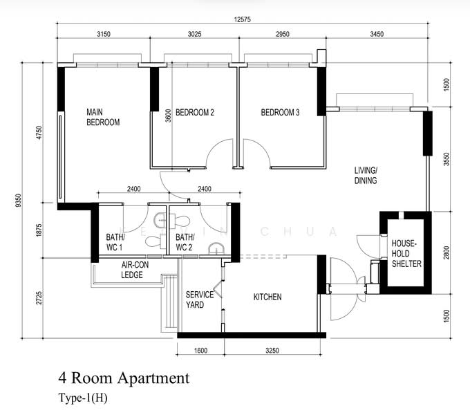 997B Buangkok Crescent, 997B Buangkok Crescent, 3 Bedrooms, 1,001 sqft, HDB Flat For Sale, by Kelvin Chua, 500158663 - PropertyGuru.com.sg