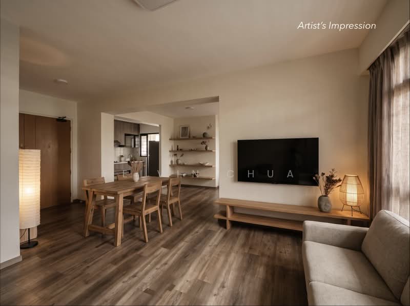 997B Buangkok Crescent, 997B Buangkok Crescent, 3 Bedrooms, 1,001 sqft, HDB Flat For Sale, by Kelvin Chua, 500158663 - Living Room - PropertyGuru.com.sg