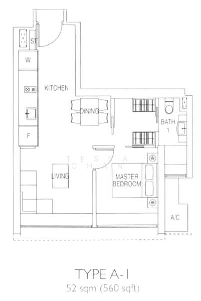 Citylights, 86 Jellicoe Road, 1 Bedroom, 560 sqft, Condominium For Rent, by Tessa Chan, 500158738 - PropertyGuru.com.sg