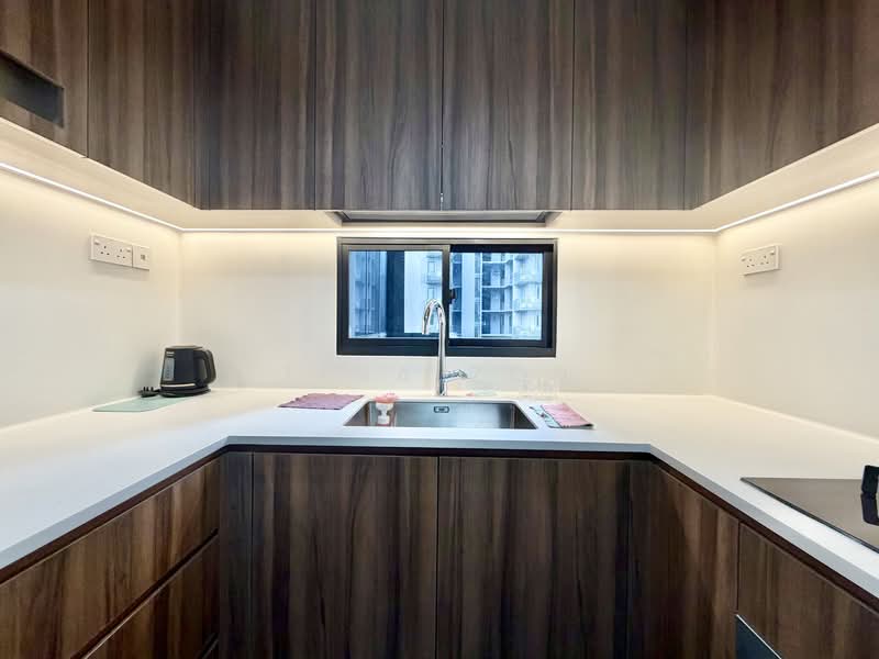Lentor Modern, Lentor Central, 3 Bedrooms, 969 sqft, Condominium For Sale, by Tina Zou, 500158764 - Kitchen - PropertyGuru.com.sg