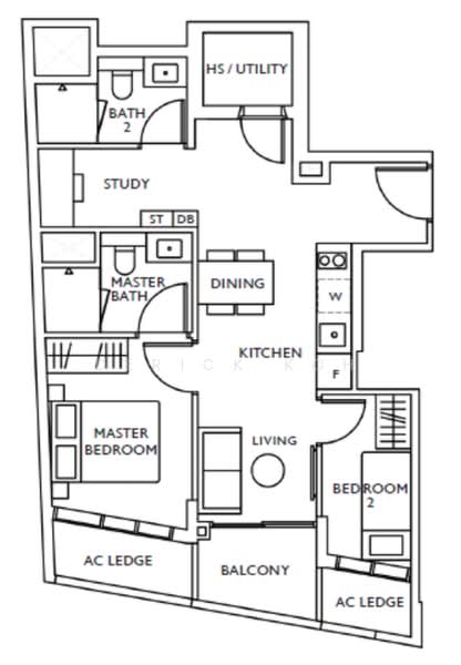 The Ranz, 109 Rangoon Road, 3 Bedrooms, 689 sqft, Apartment For Rent, by Derick Koh, 500158777 - PropertyGuru.com.sg