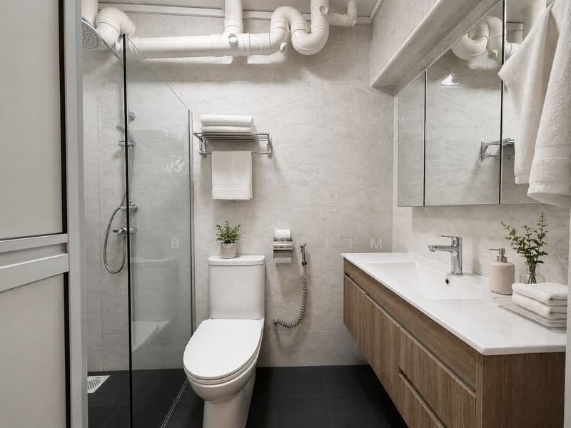 663B Jurong West Street 65, 663B Jurong West Street 65, 3 Bedrooms, 1,184 sqft, HDB Flat For Sale, by Bjorn Lim, 500158888 - Bathroom - PropertyGuru.com.sg