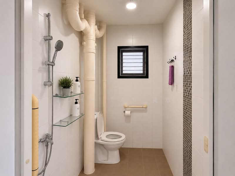 106 Gangsa Road, 106 Gangsa Road, 2 Bedrooms, 1,109 sqft, HDB Flat For Sale, by John Tan 奕欣, 500158925 - Bathroom - PropertyGuru.com.sg