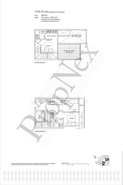 8 Farrer Suites, 8 Sing Joo Walk, 3 Bedrooms, 1,087 sqft, Apartment For Sale, by Roman Woo C P, 500158929 - PropertyGuru.com.sg