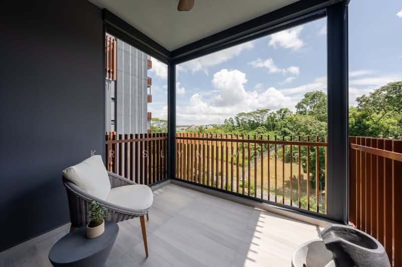 KI Residences At Brookvale, 2 Brookvale Drive, 3 Bedrooms, 936 sqft, Condominium For Sale, by Krislyn Wong, 500158948 - Balcony - PropertyGuru.com.sg