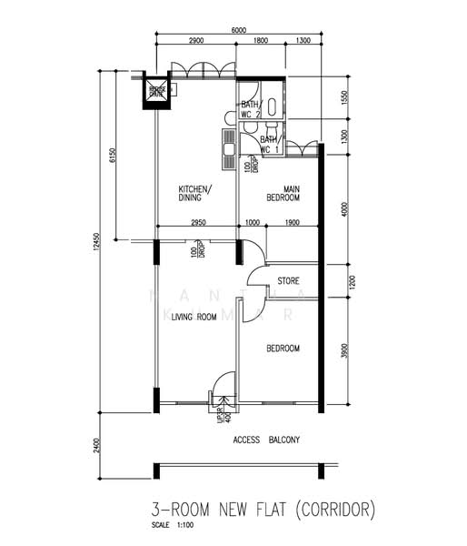 343 Clementi Avenue 5, 343 Clementi Avenue 5, 2 Bedrooms, 721 sqft, HDB Flat For Sale, by Nantha Kumar, 500158963 - PropertyGuru.com.sg