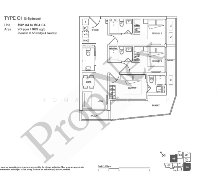 🔥 RARE FIRE SALE🔥3 Freehold Units at Farrer Suites | City Fringe Gem | Serious Sellers | Investor, , 3 Bedrooms, 1,100 sqft, Condominium For Sale, by Roman Woo C P, 500158974 - PropertyGuru.com.sg