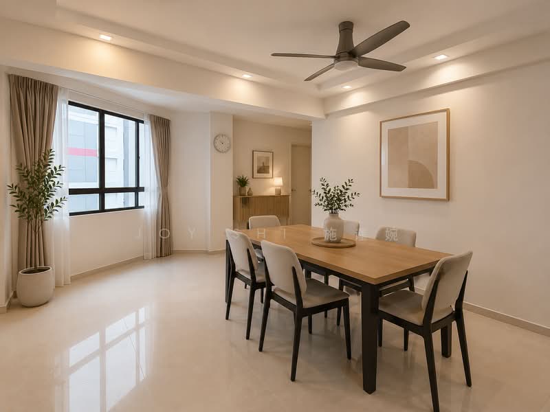656B Jurong West Street 61, 656B Jurong West Street 61, 4 Bedrooms, 1,432 sqft, HDB Flat For Sale, by Joy Shi 施谨婉, 500158979 - Dining Room - PropertyGuru.com.sg