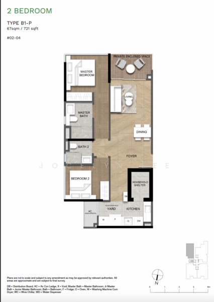 Verde Joo Chiat, 108 Joo Chiat Terrace, 2 Bedrooms, 721 sqft, Apartment For Sale, by Jocelyn Lee, 500158989 - PropertyGuru.com.sg