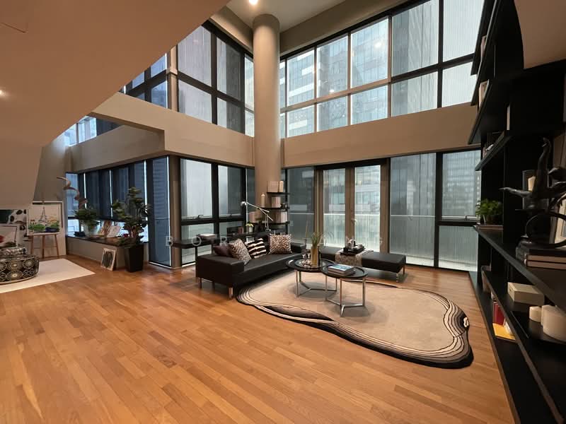 One Shenton, 1 Shenton Way, 5 Bedrooms, 6,674 sqft, Condominium For Sale, by Boren Ang, 500158999 - Living Room - PropertyGuru.com.sg