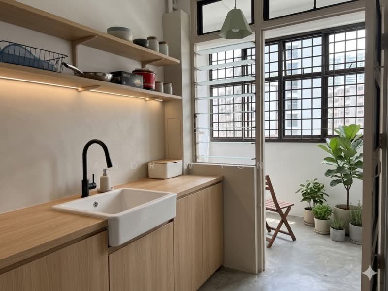 6 Beach Road, 6 Beach Road, 1 Bedroom, 452 sqft, HDB Flat For Sale, by Andrew Yong, 500159003 - AI Kitchen - PropertyGuru.com.sg