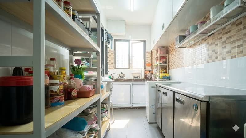 417A Fernvale Link, 417A Fernvale Link, 2 Bedrooms, 743 sqft, HDB Flat For Sale, by Able S.K Toh, 500159044 - Kitchen - PropertyGuru.com.sg