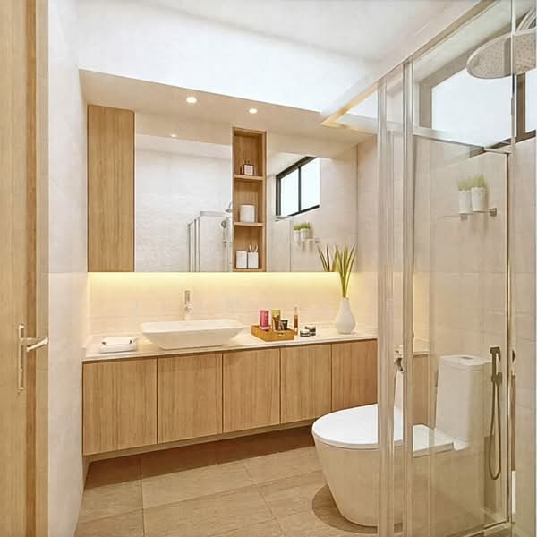 UPPER CHANGI ROAD NORTH, UPPER CHANGI ROAD NORTH, 5 Bedrooms, 2,497 sqft, Semi-Detached House For Sale, by Jimmy Lye, 500159059 - Bathroom - PropertyGuru.com.sg