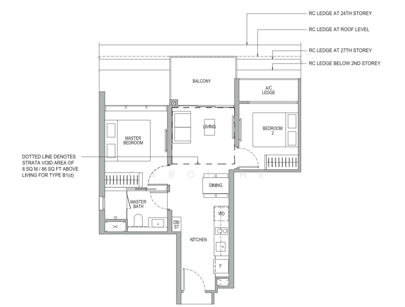 Whistler Grand, 107 West Coast Vale, 2 Bedrooms, 603 sqft, Condominium For Sale, by Carol He, 500159082 - PropertyGuru.com.sg
