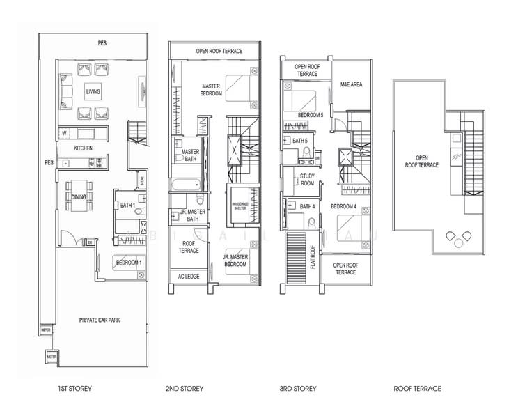 Poets Villas, Tagore Avenue, 5 Bedrooms, 3,251 sqft, Cluster House For Sale, by Abigail Liau, 500159156 - PropertyGuru.com.sg