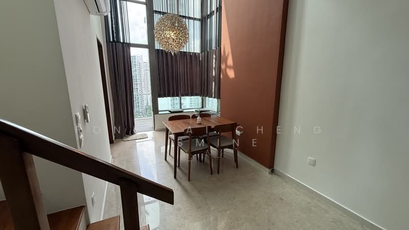 Newton Edge, 3 Makeway Avenue, 2 Bedrooms, 1,281 sqft, Condominium For Rent, by Fong Lai Cheng Jasmine, 500159162 - Living and Dining - PropertyGuru.com.sg