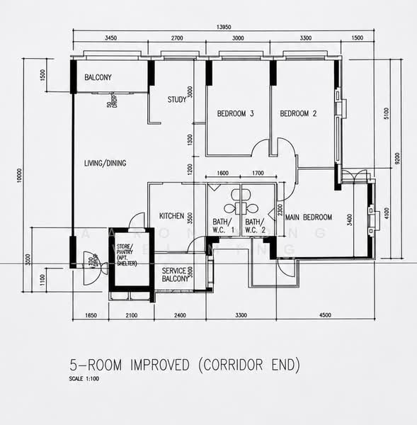 327 Sembawang Crescent, 327 Sembawang Crescent, 3 Bedrooms, 1,323 sqft, HDB Flat For Sale, by Aaron Yong Wei Ming, 500159173 - PropertyGuru.com.sg