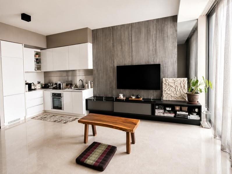 Marine Blue, 91 Marine Parade Road, East Coast / Marine Parade, 1 Bedroom, 732 sqft, Condominium For Sale, by Bennett Lee, 500159192 - Living Room - PropertyGuru.com.sg